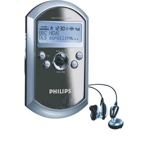 Radio Philips Portable DAB & FM Radio DA1000 Xách tay Kỹ thuật số