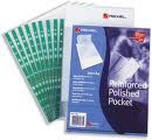 Bìa lá Rexel Reinforced Top Opening A4 Pocket / bìa lỗ 100 chiếc
