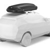 Giá để đồ nóc xe hơi Thule Pulse 2 L Hộp đựng đồ gắn nóc xe màu đen