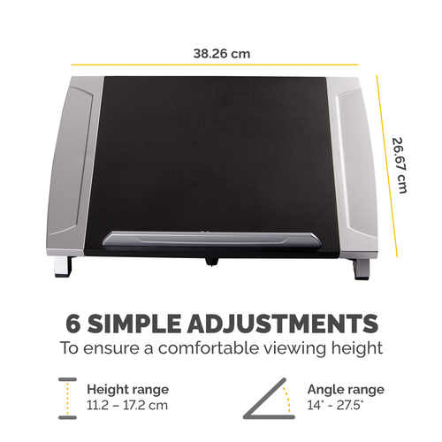 Giá đỡ laptop Fellowes 8032001 Giá đỡ laptop màu đen 43,2 cm (17″)