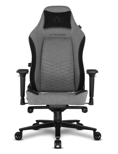 Ghế được lót Alpha Gamer Alegra V2 Ghế chơi game đa năng Mặt màu đen, màu xám