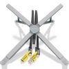 58b96ee3373361699689642fcfb155579a1253f2.jpg Giá đỡ laptop AISENS ASUC-4P021-GR Giá đỡ máy tính xách tay & máy tính bảng màu xám 38,1 cm (15")