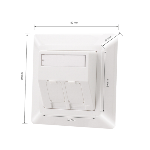 Phụ Kiện Mô-đun Keystone LogiLink NK4081 keystone module accessory Giá đỡ