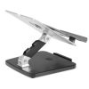 BakkerElkhuizen Ergo-T 350 Giá đỡ máy tính xách tay màu đen, màu xám 58,4 cm (23")