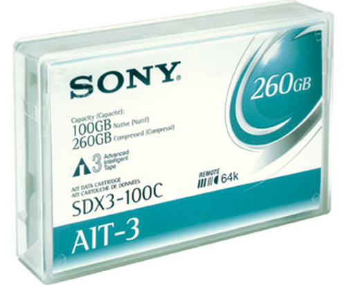 Phương tiện lưu trữ sao lưu Freecom SDX3-100C Băng dữ liệu trống AIT 8 mm