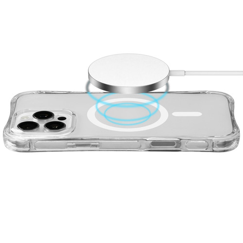 Ốp lưng điện thoại Cellularline AIRMLTMAGIPHPRMT 16 cm (6.3") Bìa sách Trong suốt