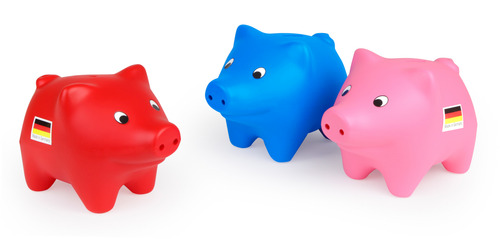 Đồ chơi mô hình cho trẻ em Lena Piggy bank, big