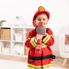 Trang phục hóa trang Melissa & Doug Fire Chief Trẻ em Unisex Đồng phục