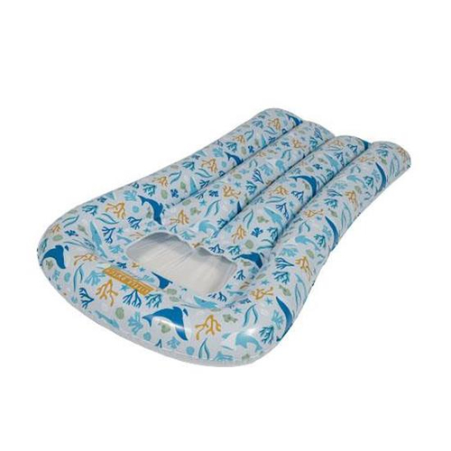 Phao bơi cho bé Rubo Toys Lie-on Float Ocean Dreams Blue Đa màu sắc Đệm nổi