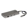 Dock & bộ mở rộng cổng laptop StarTech.com 318B-USB4MULTIPORT Có dây USB4 màu xám