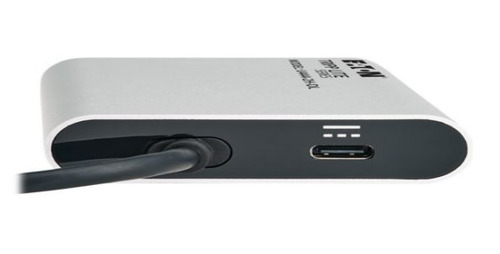 Bộ chuyển đổi cáp video Eaton U444-2H-DL 0,3 m USB Type-C HDMI Bạc