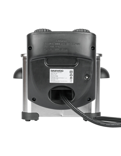 5f7852af8bcdbffcc9bec6537e5e0c6a4377a456.jpg Nồi chiên Daewoo DDF-364 Đơn 3 L 1700 W Bếp rán nhúng sâu Bạc