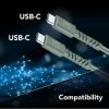 Cáp Cellularline USBDATAUBRC2C15G USB 1,5 m USB C 60 W màu xanh lá cây