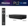Tivi màn ảnh rộng Hisense Laser TV PL2 Máy chiếu siêu gần 2700 ANSI lumens DLP UHD 4K (3840x2160) màu đen