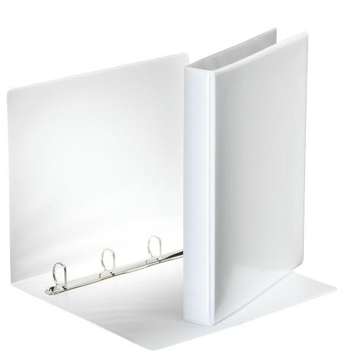 Bìa còng Esselte Panorama Ring Binders Deluxe, PVC 4 x 40 mm A4 màu trắng