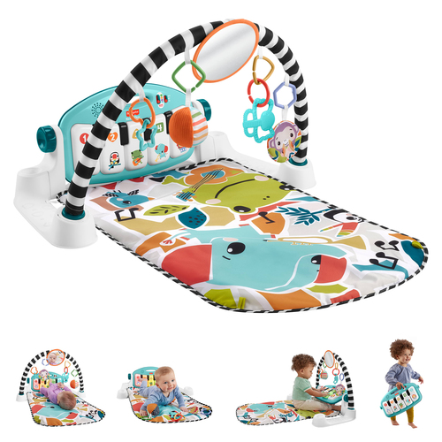 Thảm tập thể dục & chơi cho em bé Fisher-Price HYH60 Vải, Nhựa Đa màu sắc Tập thể dục cho em bé