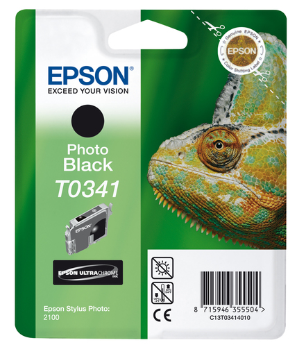Hộp mực in phun Epson Chameleon T0341 1 chiếc chính hãng màu đen