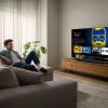 Tivi Samsung TU50M74HAU 127 cm (50") 4K Ultra HD TV Thông minh Wi-Fi màu đen