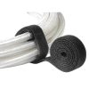 Dây buộc cáp Hama 00221007 Dây buộc cáp móc tự dính & băng vòng Ni lông màu đen 1 chiếc