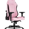 Ghế được lót Alpha Gamer Alegra V2 Ghế chơi game đa năng Mặt màu đen, màu hồng