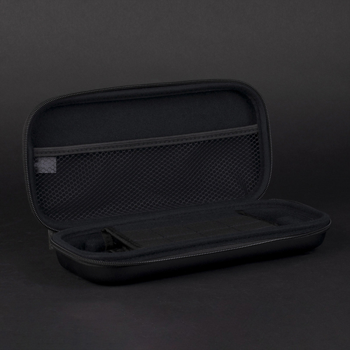 Hộp bọc máy chơi game cầm tay Konix KX FFF SWI-SWIL BLASON CARRY BAG Túi cứng Nintendo Ni lông màu đen, màu xanh lơ