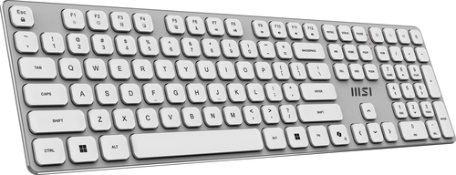 66d5c7b157f44d61e67f115a2fdf1b9033aa1f0d.jpg Bàn phím MSI FORGE K210 W COMBO WHITE Kèm chuột Gia đình/Văn phòng USB QWERTY màu trắng