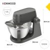 Đồ dùng chế biến thực phẩm Kenwood KHC30.070GY 1000 W 4,3 L Thép không gỉ, màu xám