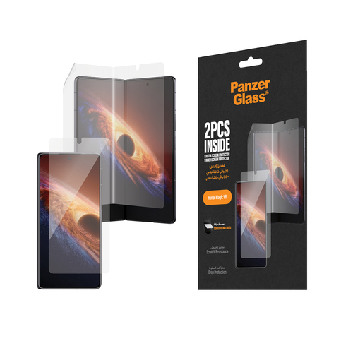 PanzerGlass ® Inner Film Screen Protector & Front Screen Protector Honor Magic V6 Miếng dán màn hình trong suốt 1 chiếc