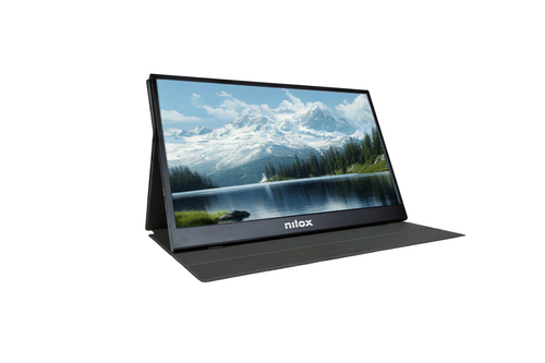 TV & Màn Hình Di Động Nilox NXMP15FHD11 portable TV/monitor Màn hình di động màu đen 39,6 cm (15.6") LED 1920 x 1080 pixels