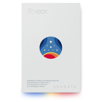 Ổ cứng gắn ngoài Seagate Game Drive Starfield Special Edition 5 TB Micro-USB B 3.2 Gen 1 (3.1 Gen 1) màu trắng