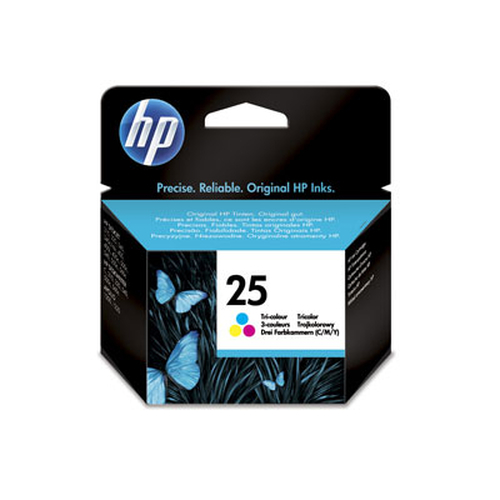 Hộp mực in phun HP 51625AE 1 chiếc chính hãng màu lục lam (màu hồ thủy), màu hồng tía, màu vàng