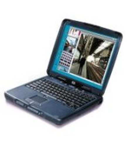 Máy tính xách tay HP omnibook xe3 c/933 MHz 128M/10g 14.1″ TFT XGA DVD s/w modem/LAN WXP Pro