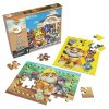 Games Wood Puzzles 3-Pack Trò chơi ghép hình 72 chiếc Phim hoạt hình