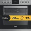 Bếp Whirlpool W6V8LCSX đứng độc lập Chạy bằng điện Gốm Thép không gỉ