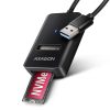 Hộp đựng ổ cứng Axagon ADM2-AM USB-A 10Gbps - M.2 NVMe & SATA SSD adaptér, kabelis USB-A 10cm Vỏ SSD màu đen