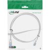 Dây cáp mạng InLine 71902W màu trắng 2 m Cat6a U/FTP (STP) Tròn