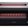Máy nướng bánh mì Sogo TOS-SS-5445 7 2 lát 900 W màu đen, Thép không gỉ, Trong suốt