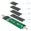 Hộp đựng ổ cứng TooQ TQE-2240B Hộp đựng ổ cứng Vỏ SSD màu đen M.2