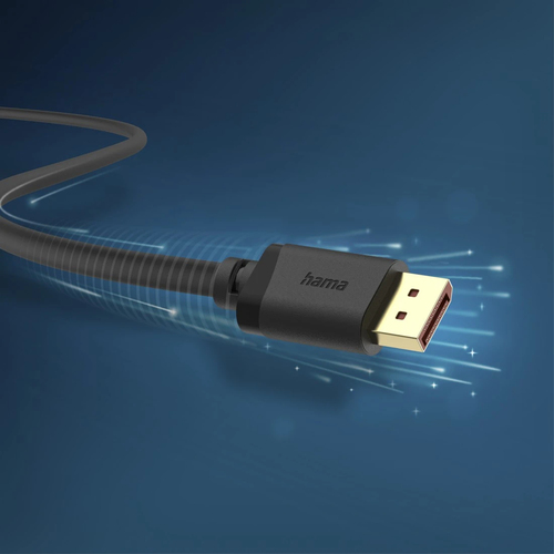 Cáp displayport Hama 00202032 2 m màu đen