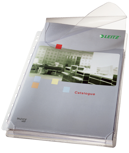 Bìa lá Leitz 47573003 / bìa lỗ 210 x 297 mm (A4) Polyvinyl chloride (PVC) 5 chiếc