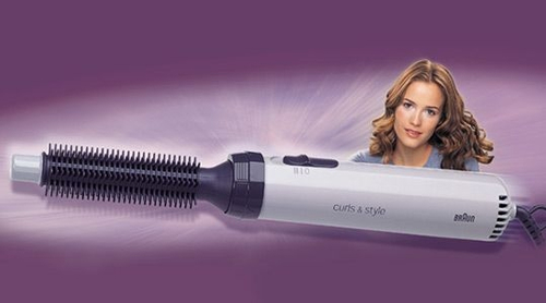 Máy tạo kiểu tóc Braun Curls & style AS 200 Lược uốn tóc nóng 200 W