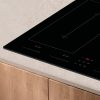 Candy CIDFC6S647MCAR màu đen Âm tủ 60 cm Bếp từ phân vùng 4 zone(s)