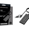 Đầu đọc thẻ Conceptronic BIAN10B USB 3.2 Gen 1 (3.1 Gen 1) Type-A/Type-C màu đen