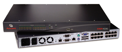 Bộ chuyển mạch KVM Vertiv DSR1030 KVM Switch KVM switches màu đen