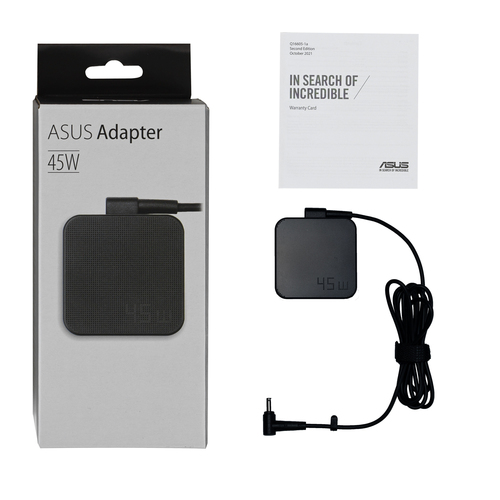 75581473f02b07cac26f66150b5fc1b7122664f8.jpg Bộ đổi nguồn & Inverter ASUS 45W DC Adapter AD45-00C-45 (with 4.5mm round pin) Trong nhà màu đen