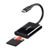 Đầu đọc thẻ Ugreen CM265 USB 3.2 Gen 1 (3.1 Gen 1) Type-C màu đen