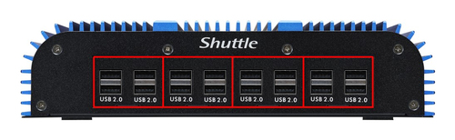 Card giao tiếp & bộ chuyển đổi Shuttle USB01 Nội bộ USB 2.0