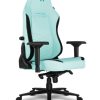 Ghế được lót Alpha Gamer Alegra V2 Ghế chơi game đa năng Mặt màu đen, màu xanh lá cây