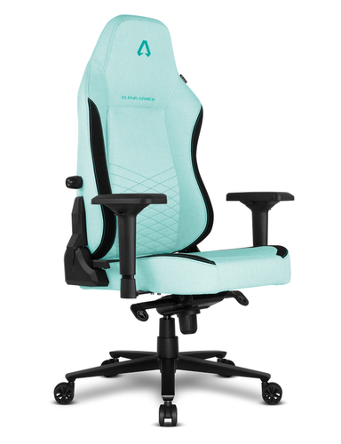 Ghế được lót Alpha Gamer Alegra V2 Ghế chơi game đa năng Mặt màu đen, màu xanh lá cây