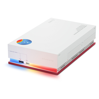 Ổ cứng gắn ngoài Seagate Game Drive Starfield SE Game Hub 8 TB USB Type-A / USB Type-C 3.2 Gen 1 (3.1 Gen 1) màu đỏ, màu trắng